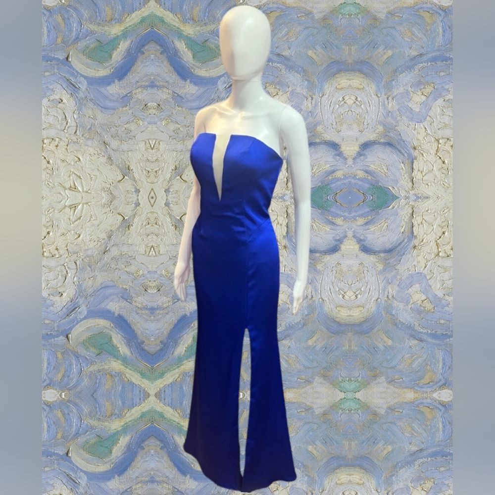 Jovani Royal Blue Dress